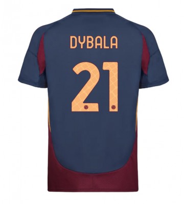 AS Roma Paulo Dybala #21 Tercera Equipación 2024-25 Manga Corta